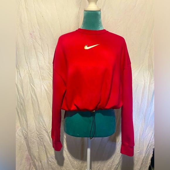 Nike Sweaters - Nike: pink cropped pullover
